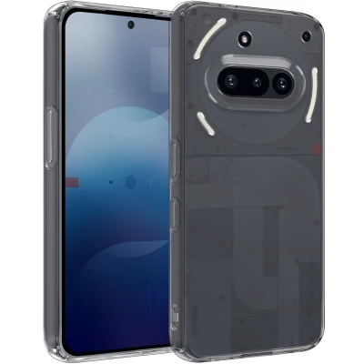 Afbeelding van Hoesje Geschikt voor Nothing Phone 3a Siliconen Case Hoes (3a) Cover Transparant