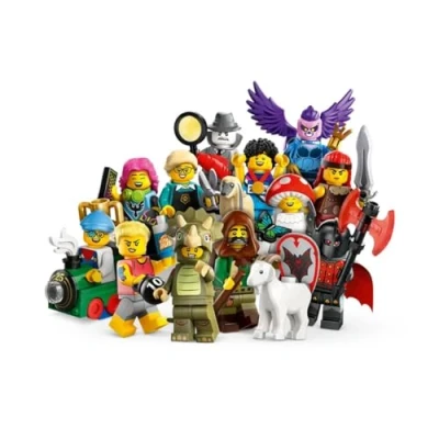 Afbeelding van LEGO Minifiguren serie 25 rollenspel om te verzamelen in alle onafhankelijkheid spelen cadeau voor jongens en meisjes vanaf 5 jaar (speelgoed met 1 van de 12 karakter, willekeurig