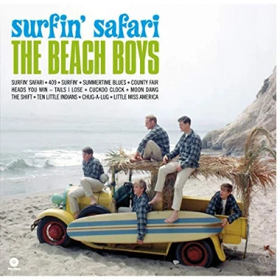 Afbeelding van Beach Boys Surfin&#039; Safari + Candix Recordings (LP)