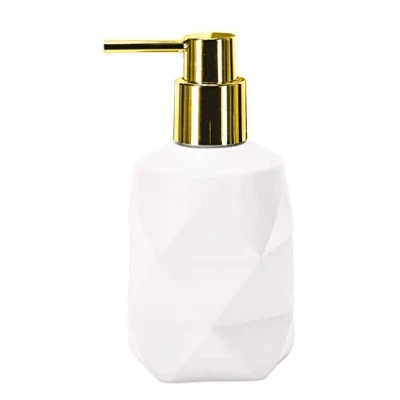 Afbeelding van Kleine Wolke Zeeppomp Golden Crackle wit