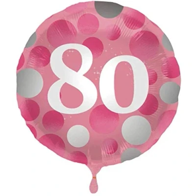 Afbeelding van Folat Folieballon Glossy Pink 80 45 cm