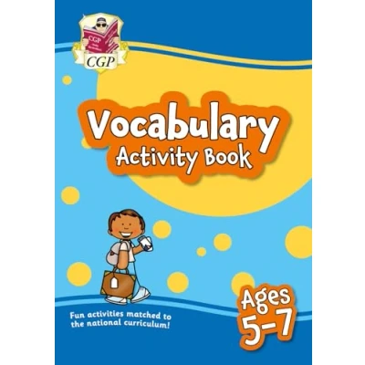 Afbeelding van CGP KS1 Activity Books and Cards Vocabulary Book for Ages 5 7