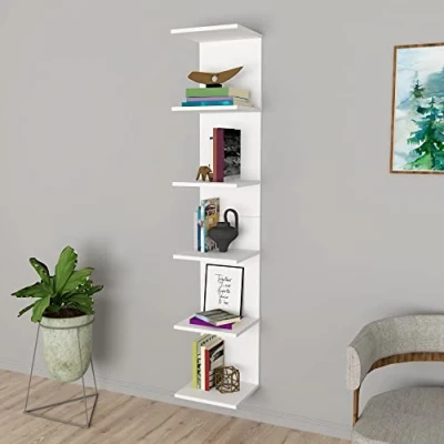 Afbeelding van Wandplank Surahammar 180x34,5x30 cm wit