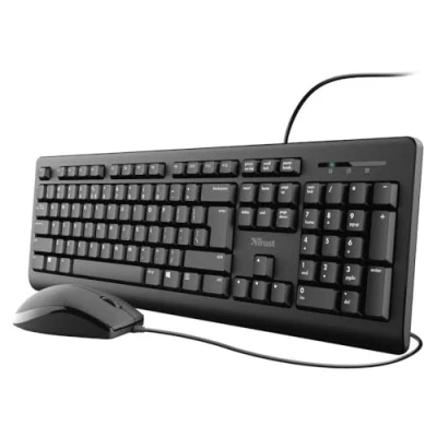 Afbeelding van Toetsenbord Trust Zwart Qwerty Spaans