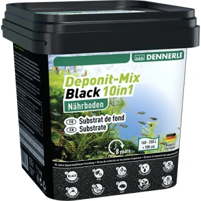Afbeelding van Dennerle deponit mix black 10 in 1 Lange Termijn Voedingsbodem Inhoud: 9,6 kilo
