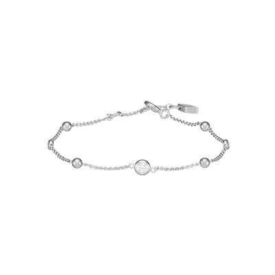 Afbeelding van Fossil dames Armband van zilver met zirkonia JFS00452040