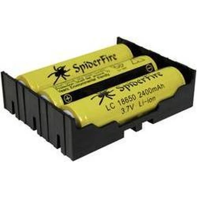 Afbeelding van MPD BK 18650 PC6 Batterijhouder 3 Doorsteekmontage THT (l x b h) 77.7 59.69 21.54 mm