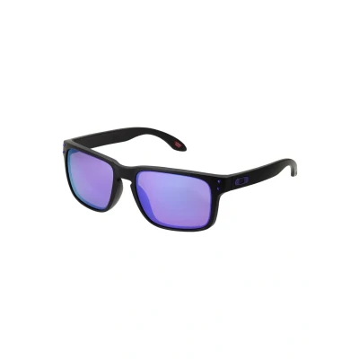 Afbeelding van Oakley Holbrook Zonnebril, Maat: One Size, Matte black/prizm violet
