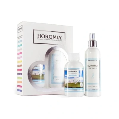 Afbeelding van Horomia Geschenkset Fresh Cotton Wasparfum en textielspray