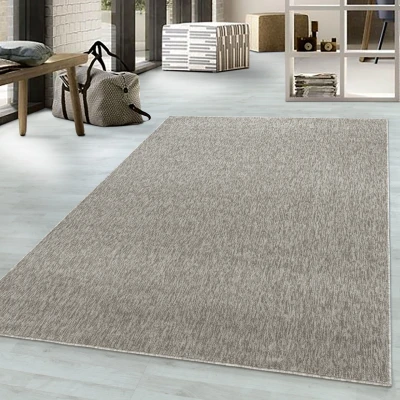 Afbeelding van Effen Vloerkleed Laagpolig Beige 200x290 cm