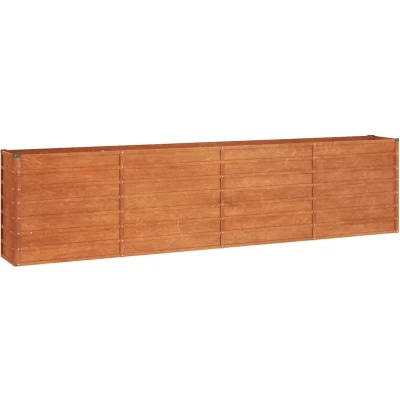 Afbeelding van Plantenbak verhoogd 320x40x77 cm cortenstaal roestig