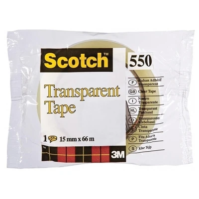 Image de 3M Scotch ruban adhésif transparent 15 mm x 66 m