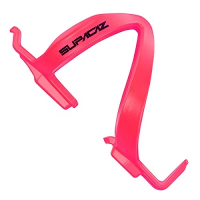 Afbeelding van Supacaz Fly Cage Poly flessenhouder voor fiets, mountainbike, uniseks, volwassenen, roze (neon roze), eenheidsmaat