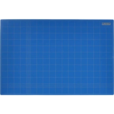 Afbeelding van Desq Snijmat, 3 laags, Blauw, Ft 60 X 90 Cm Snijmat