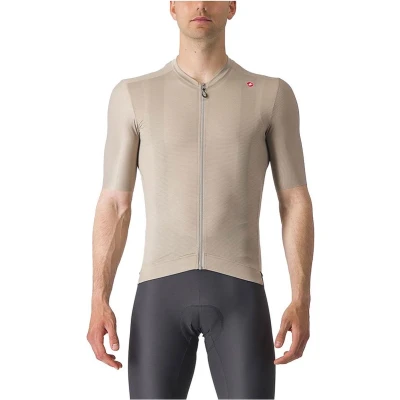 Afbeelding van Castelli Espresso Jersey Met Korte Mouwen Beige L Man
