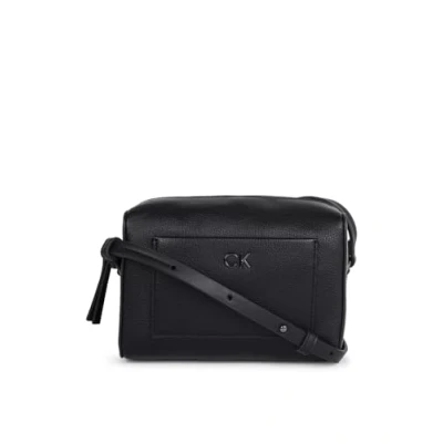 Afbeelding van Calvin Klein Daily Camera BAG Pebble Schoudertas, Dames, Maat: One Size, Black