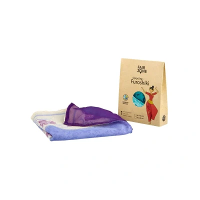 Afbeelding van Fairzone Geschenkdoek Furoshiki Maat L