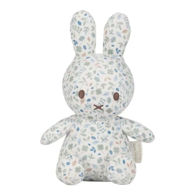 Afbeelding van Nijntje x Little Dutch Knuffel all over print 20 cm Lucky Leaves