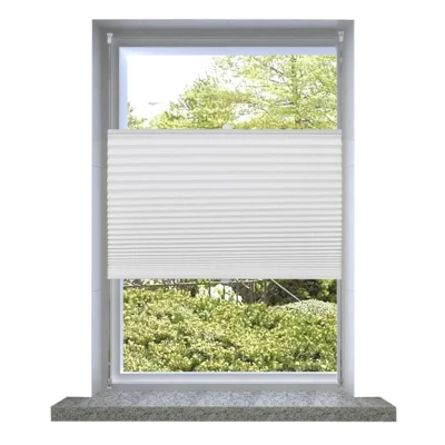 Afbeelding van Plisséjaloezie 60x125 cm wit