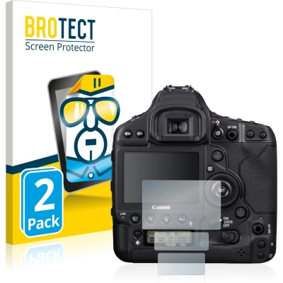 Afbeelding van BROTECT Screenprotector voor Canon EOS 1D X Mark III Folie Beschermfolie transparant (2 Stuks)