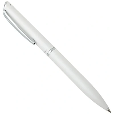 Afbeelding van Pentel BL2007 EnerGel Philography rollerball 0,7 mm staaf parelwit metaal in geschenkzakje