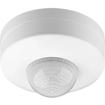 Afbeelding van Infrarood bewegingsmelder voor opbouwmontage aan het plafond, 360 detectie, 12 m bereik, gebruik binnenshuis (IP20), geschikt LED&#039;s, ...