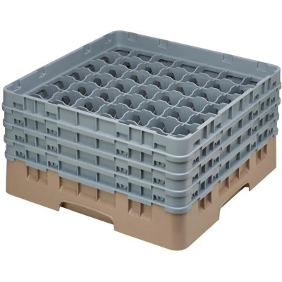 Afbeelding van Cambro Camrack Vaatwaskorf Met 49 Compartimenten Max. Glashoogte 21,5cm DE799