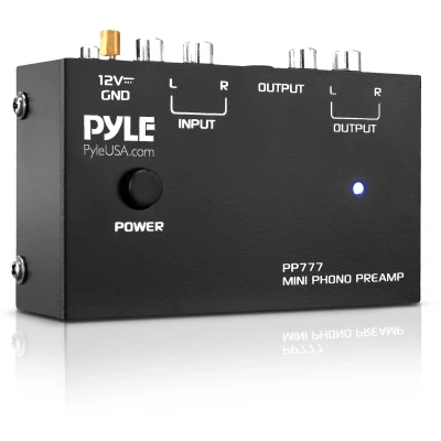 Afbeelding van Pyle Home Audio Versterker Voorversterker Platenspeler Theater Stereo Receiver met Surroundgeluid
