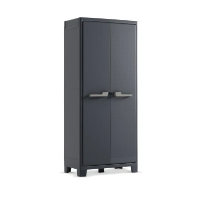 Afbeelding van Keter Moby Hoge Kast 80x40x180 cm Opbergkast