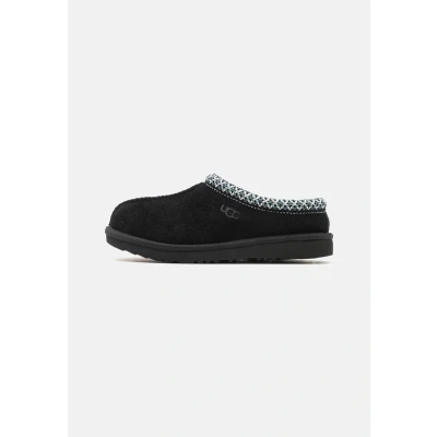 Afbeelding van UGG Tasman II Unisex Pantoffels voor kinderen, Maat: 32.5, Black Veloursleer