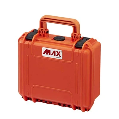 Afbeelding van MAX235H105 Waterdichte koffer oranje leeg binnenmaten 23,5 x 18,0 10,6 cm