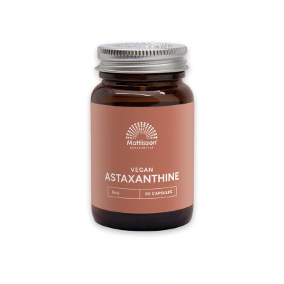Afbeelding van Mattisson Vegan Astaxanthine 8mg 60 capsules