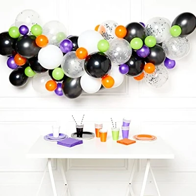 Afbeelding van AMSCAN Boog van 70 Halloween ballonnen 4 m