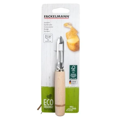 Image de Couteau éplucheur de type économe 15 cm Fackelmann Eco Friendly ref 31371
