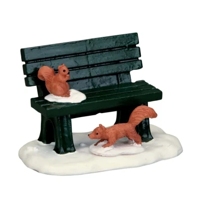 Afbeelding van Park bench in winter LEMAX