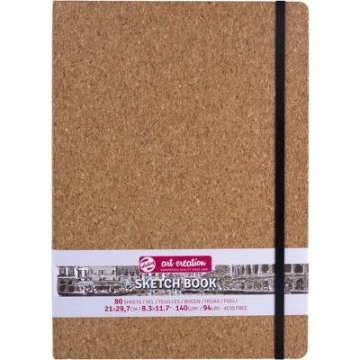 Afbeelding van Talens Art Creation Schetsboek, Kurk, 21 X 29,7 Cm Schetsblok