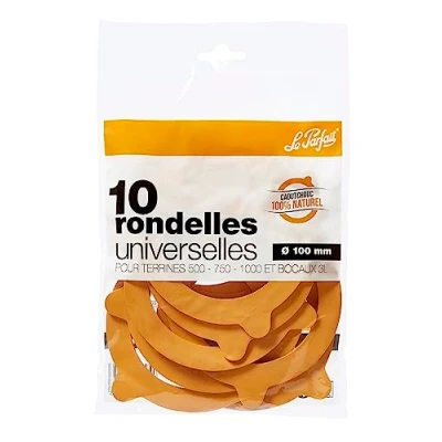Afbeelding van Le Parfait Zak met 10 sluitringen Super 100 mm