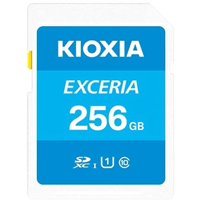 Image de KIOXIA EXCERIA Carte mémoire flash 256 Go UHS I U1 / Class10 microSDXC