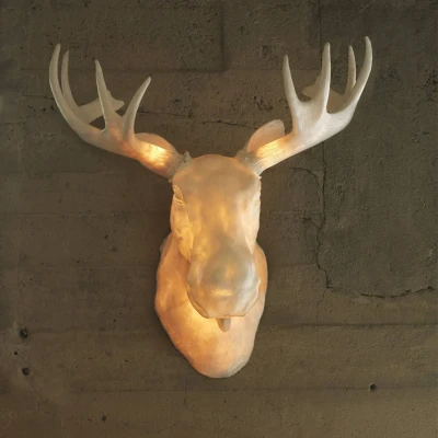 Afbeelding van Design wandlamp Moo ook geschikt voor buiten