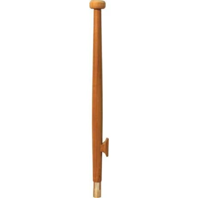 Afbeelding van Silerswaar Vlaggenstok Teak 60cm