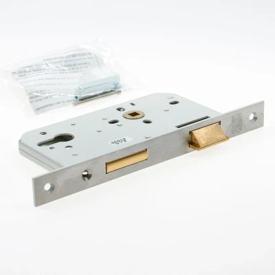 Afbeelding van Nemef 669 paniekslot DR. 4 doornmaat 60 PC 72 voorplaat afgerond 24x235 mm EN179