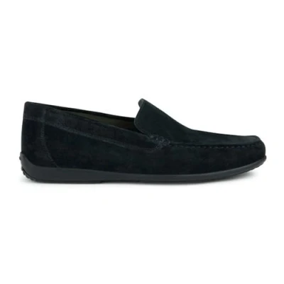 Afbeelding van Geox Ascanio Mocassins, Heren, Maat: 44, Blau Leer