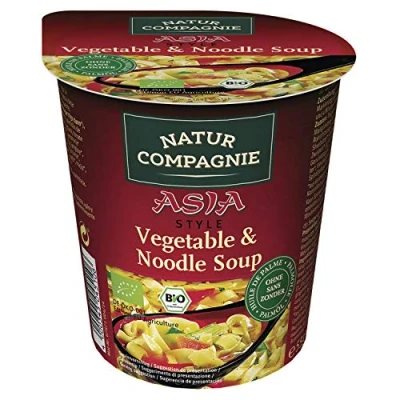 Afbeelding van Natur Compagnie Asia Vegetable &amp; Noodle Multi verpakking 8x55GR