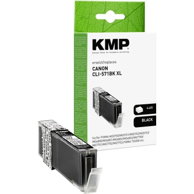 Afbeelding van KMP Inktcartridge vervangt Canon CLI 571BK XL Compatibel Foto zwart C107BKX 1568,0001