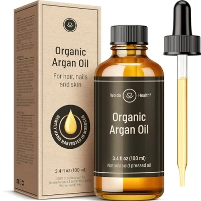 Afbeelding van Biologische Arganolie koud geperst voor huid, haar &amp; nagels 100ml uit Marokko