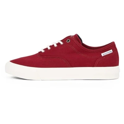 Afbeelding van Tommy Hilfiger VULC LOW Sneakers laag, Heren, Maat: 40, Rouge Textiel