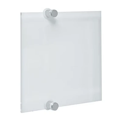 Image de Plaque de porte Crystal Sign Carré Durable