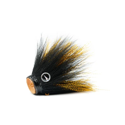 Afbeelding van VMC Mustache Shallow Leadfree Jighead Black Widow (22g) Loodkoppen