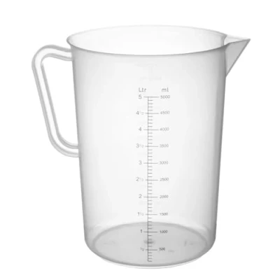 Afbeelding van Hendi Maatbeker 5 Liter Kunststof Maatkan Ø19x(H)27cm