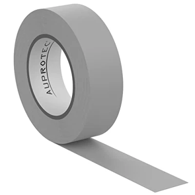 Afbeelding van AUPROTEC 1 rol VDE elektrische isolatietape PVC 15 mm x 10 DIN EN 60454 3 kleur: grijs